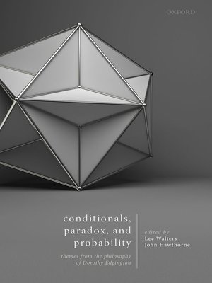 cover image of Conditionals, Paradox, and Probability
